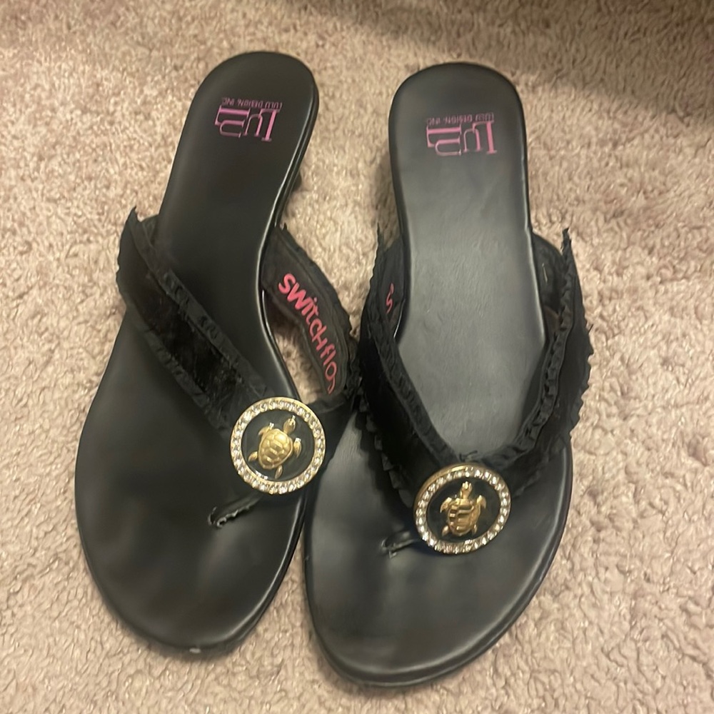 Switchflops kitten heel sandal! EUC!